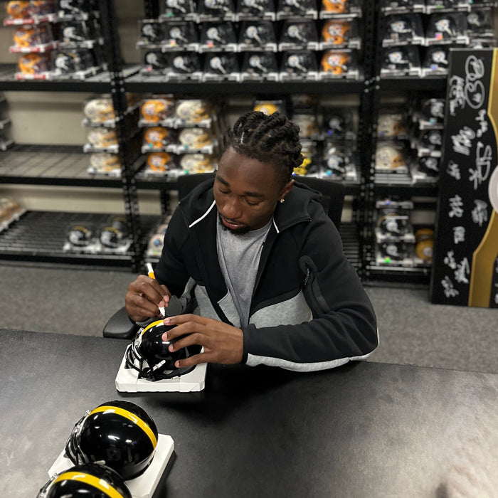 Asante Samuel Jr Signed Pittsburgh Steelers Speed Mini Helmet
