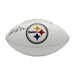 Asante Samuel Jr Signed Pittsburgh Steelers White Logo Football