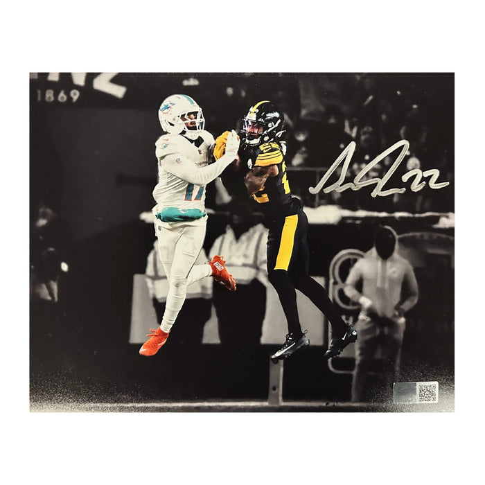 Asante Samuel Jr Signed Spotlight Interception 8x10 Photo