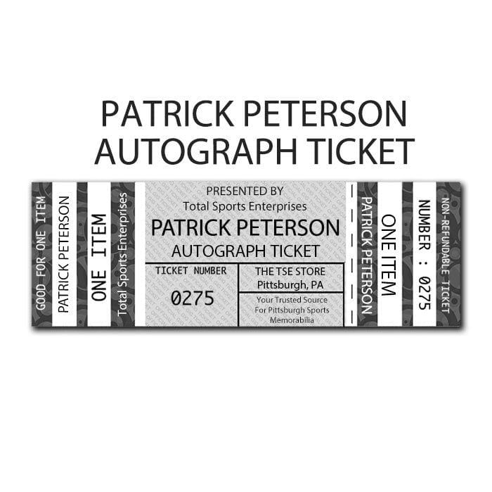Autograph Ticket: Get Any Item Signed In Person By Patrick Peterson