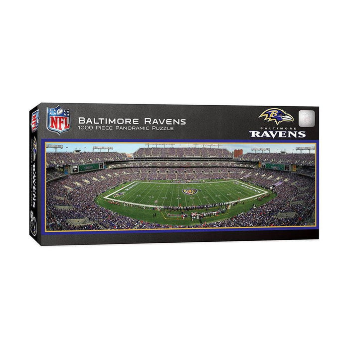 Baltimore Ravens Stadium Panoramic Jigsaw Puzzle, 1000 Pieces