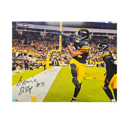 Beanie Bishop Jr. Signed Leg Up Celebration 16x20 Photo