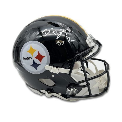 Ben Roethlisberger Signed Pittsburgh Steelers Authentic Black Speed Full Size Helmet with "Big Ben"