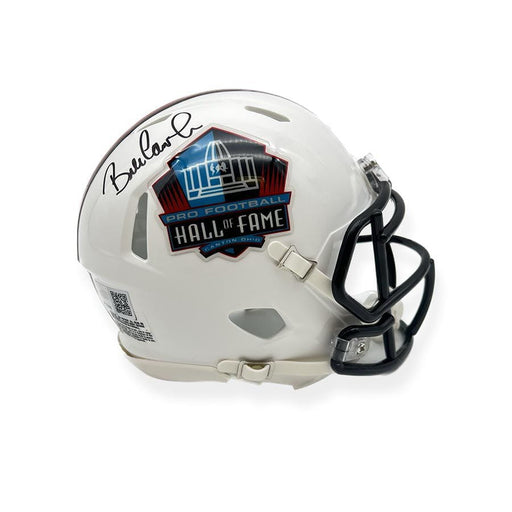 Bill Cowher Autographed White HOF Speed Mini Helmet