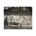 Bill Mazeroski Autographed 1960 World Series Bat Down B&W 16X20 Photo Gold