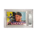 Bill Mazeroski Signed Trading Card (Close-Up) Slabbed By Beckett