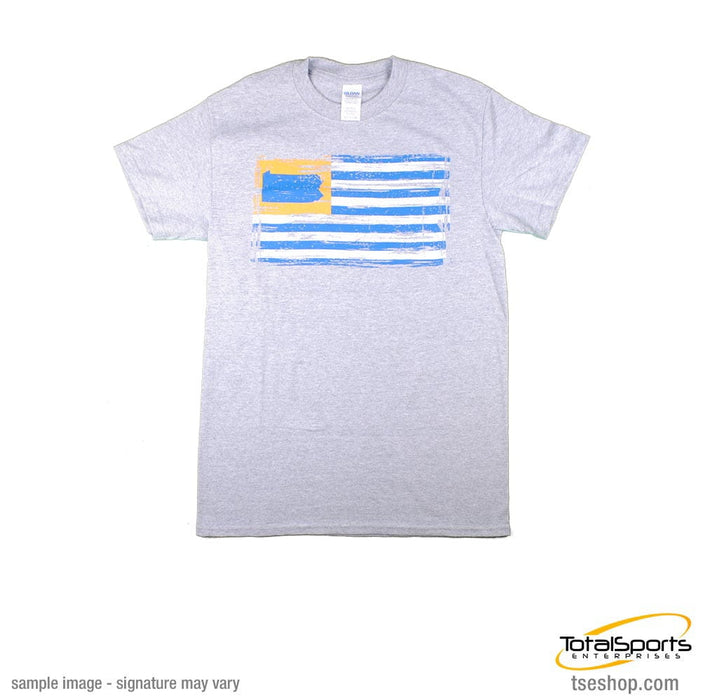 Blue & Gold Flag Pittsburgh T-Shirt