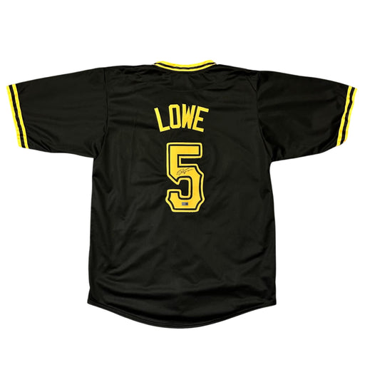 Brandon Lowe Signed Custom Black Baseball Jersey