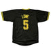 Brandon Lowe Signed Custom Black Baseball Jersey
