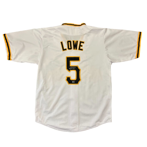 Brandon Lowe Signed Custom White Baseball Jersey