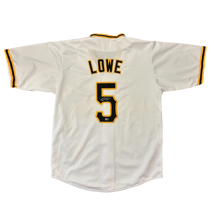 Brandon Lowe Signed Custom White Baseball Jersey