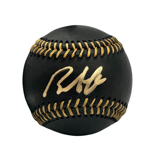 Braxton Ashcraft Signed Black Official MLB Baseball