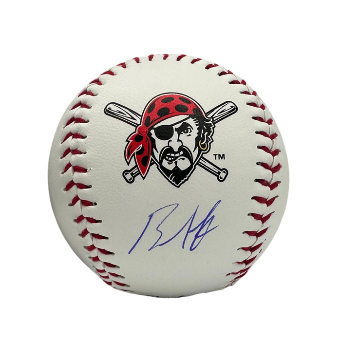 Braxton Ashcraft Signed Official Pittsburgh Pirates Logo Baseball
