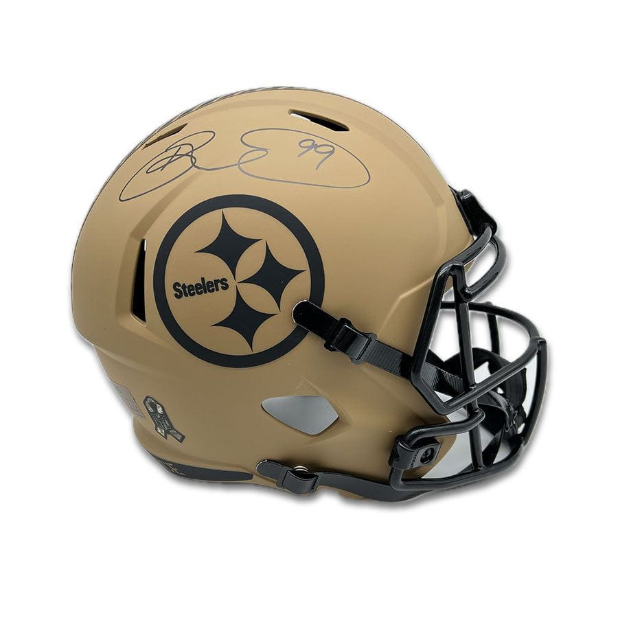 Pittsburgh Steelers #99 Brett Keisel Autographed NFL Replica 'The