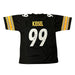Brett Keisel Signed Custom Black Football Jersey