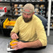 Brett Keisel Signed Pittsburgh Steelers 75th Anniversary Speed Mini Helmet