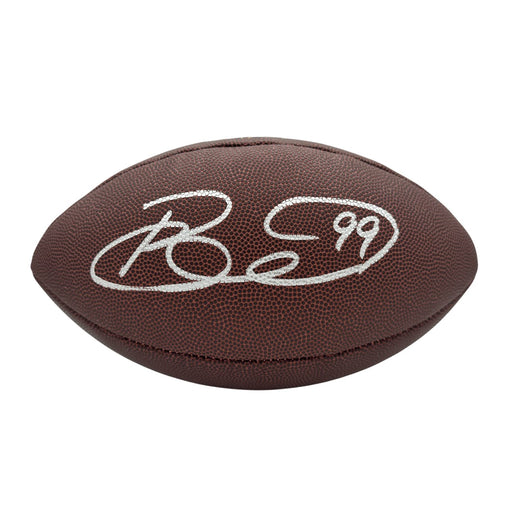 Brett Keisel Signed Wilson Replica NFL Football