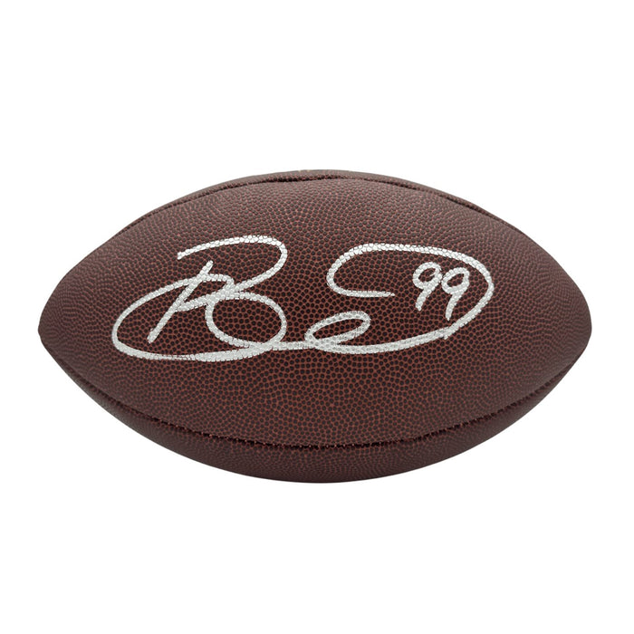 Brett Keisel Signed Wilson Replica NFL Football