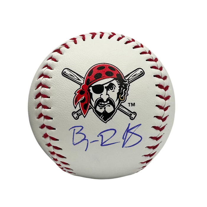 Bryan Reynolds Signed Pittsburgh Pirates Logo Baseball