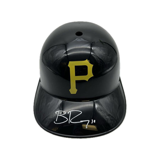 Bryan Reynolds Signed Pittsburgh Pirates Souvenir FS Helmet with "Raise It"