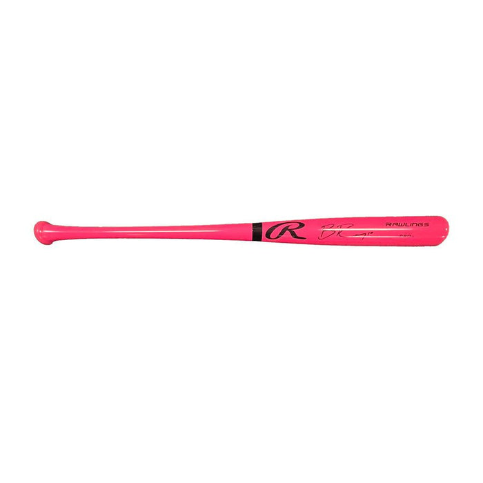 Bryan Reynolds Signed Rawlings Pink Baseball Bat