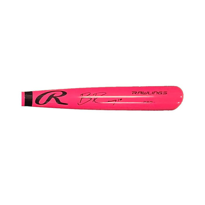 Bryan Reynolds Signed Rawlings Pink Baseball Bat