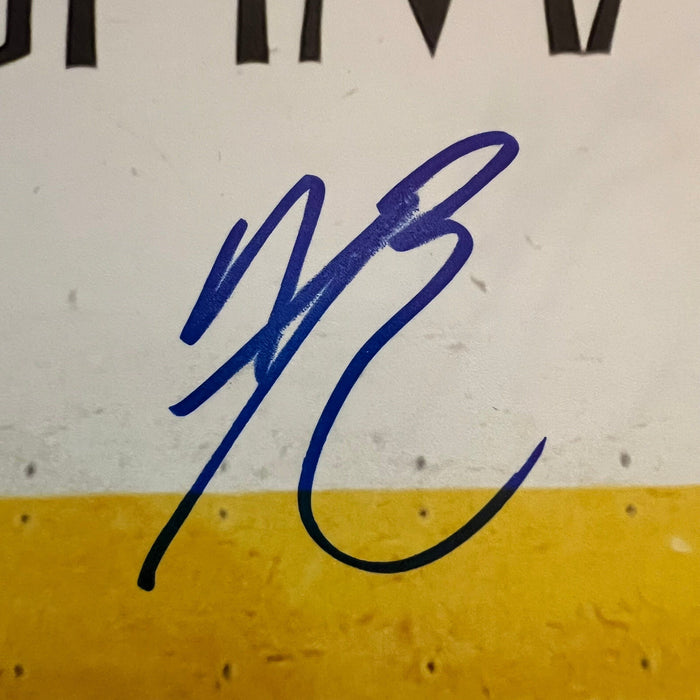 Bryan Rust Autographed Celebrating On One Knee 11X14 Photo - Damaged 1