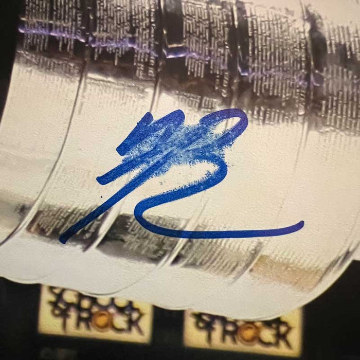 Bryan Rust Autographed Raising 2017 Cup 8X10 Photo - Damaged 3