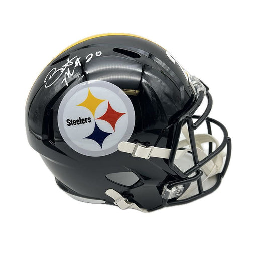 Bryant McFadden Signed Pittsburgh Steelers Full Size Speed Helmet