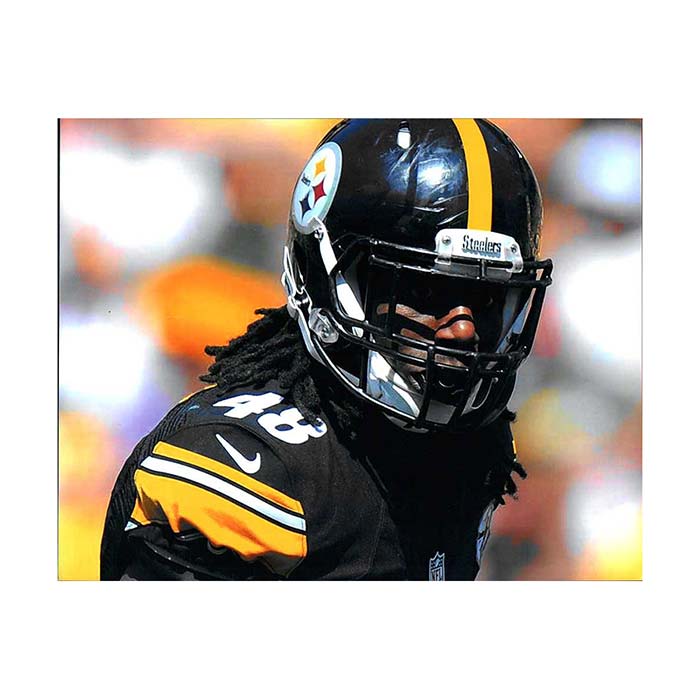 Bud Dupree Close Up In Black Unsigned 8x10 Photo