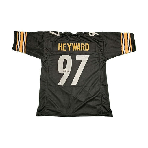 Cameron Heyward Autographed Black Custom Jersey