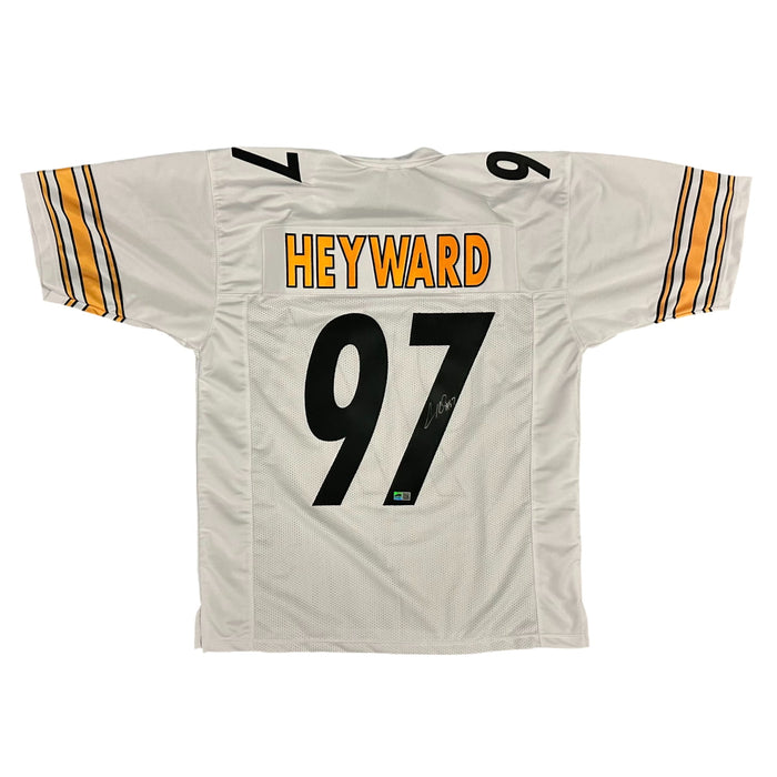 Cameron Heyward Signed Custom White Jersey