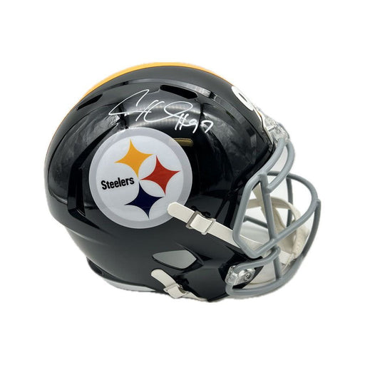 Cameron Heyward Signed Pittsburgh Steelers Full Size TB Speed Helmet