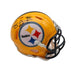 Casey Hampton Signed Pittsburgh Steelers 75th Anniversary Speed Mini Helmet