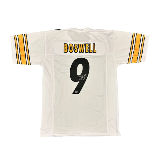 Chris Boswell Signed Custom White Football Jersey