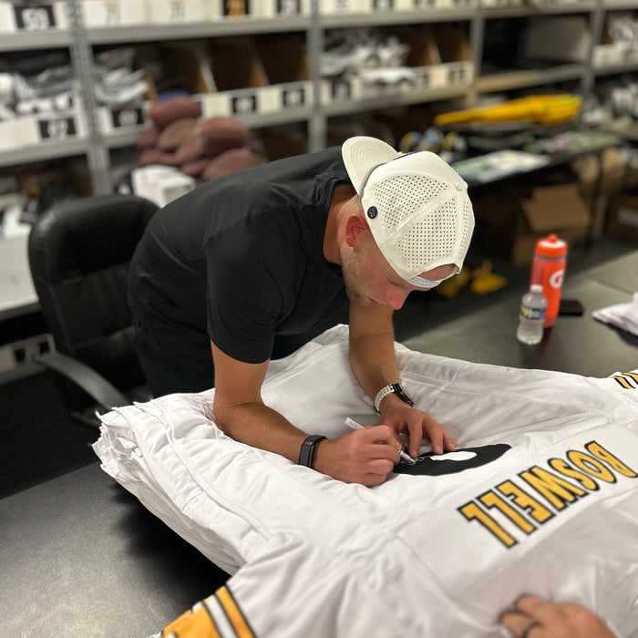 Chris Boswell Signed Custom White Football Jersey
