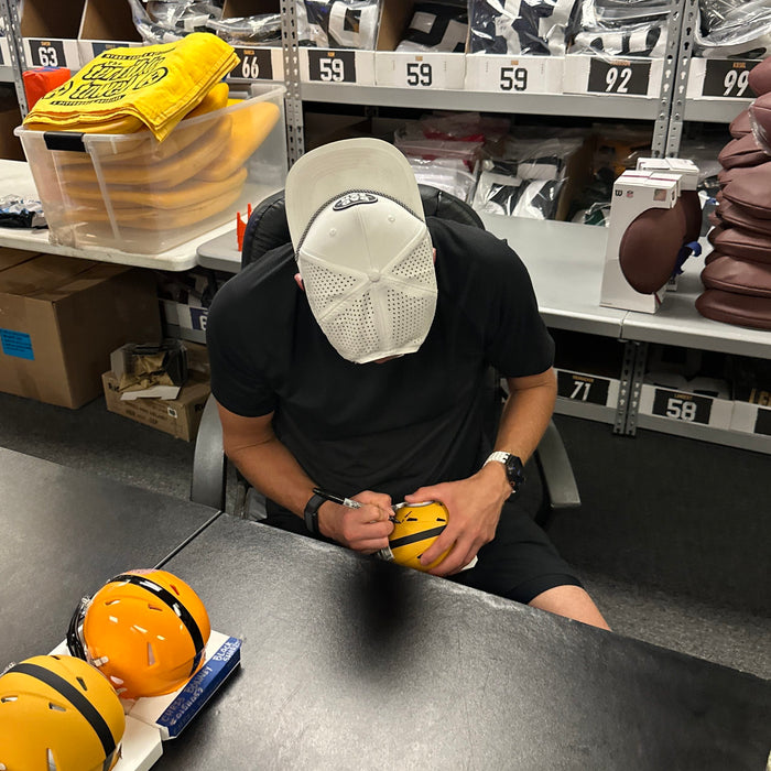 Chris Boswell Signed Pittsburgh Steelers 1933 Throwback Speed Mini Helmet