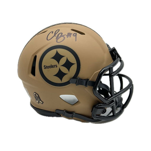 Chris Boswell Signed Pittsburgh Steelers 2023 Salute to Service Mini Helmet