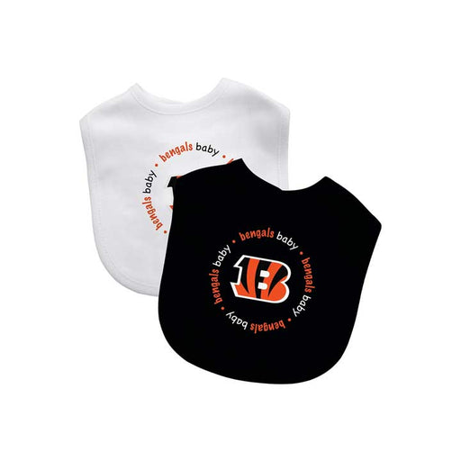 Cincinnati Bengals 2-Pack Baby Bibs