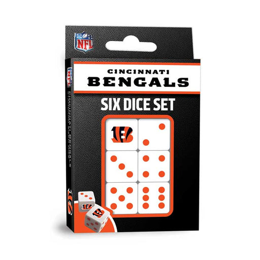 Cincinnati Bengals Dice 6-Pack