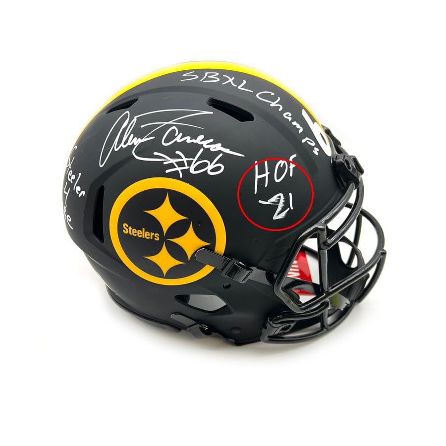 Pat Freiermuth Signed Pittsburgh Steelers Eclipse Mini Helmet Beckett #1