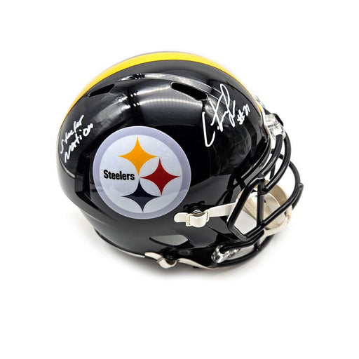 Cory Trice Signed Pittsburgh Steelers Full Size Speed Helmet with "Steeler Nation"