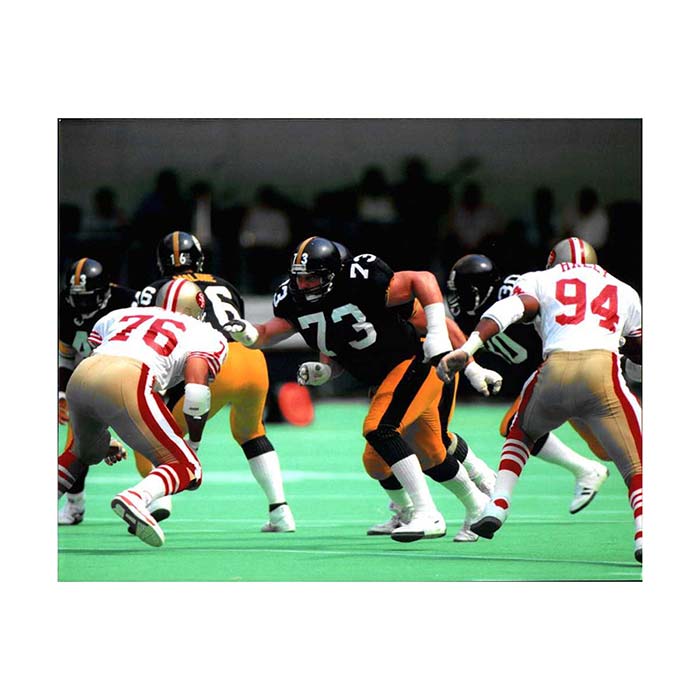 Craig Wolfley Vs 49ers Unsigned 8x10 Photo