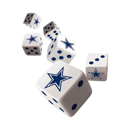 Dallas Cowboys Dice 6-Pack