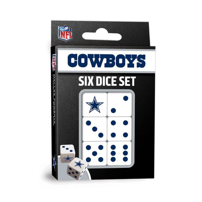 Dallas Cowboys Dice 6-Pack