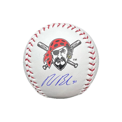 David Bednar Signed Pittsburgh Pirates Logo Baseball