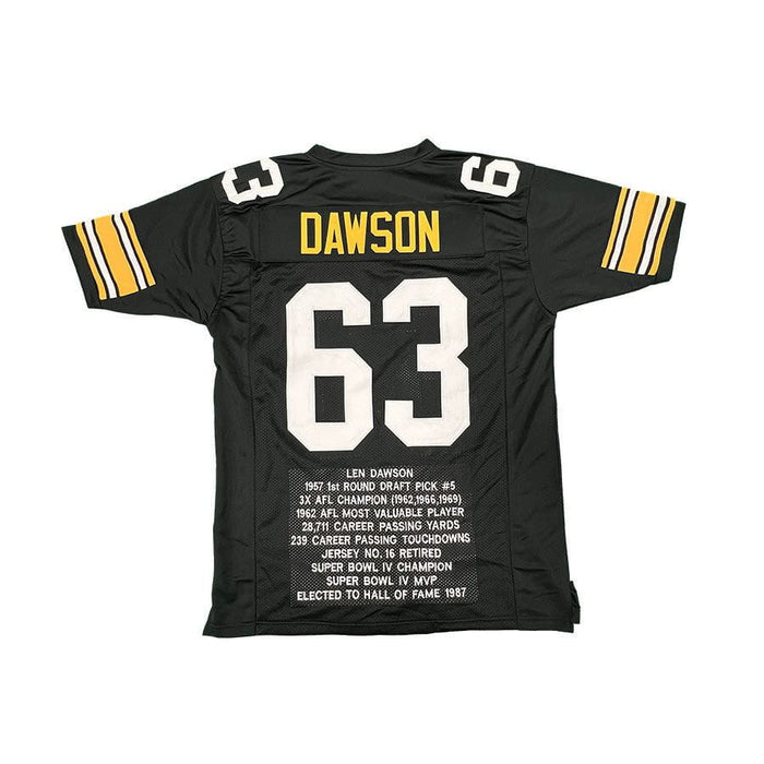 Dermontti Dawson Unsigned Custom Black STAT Jersey