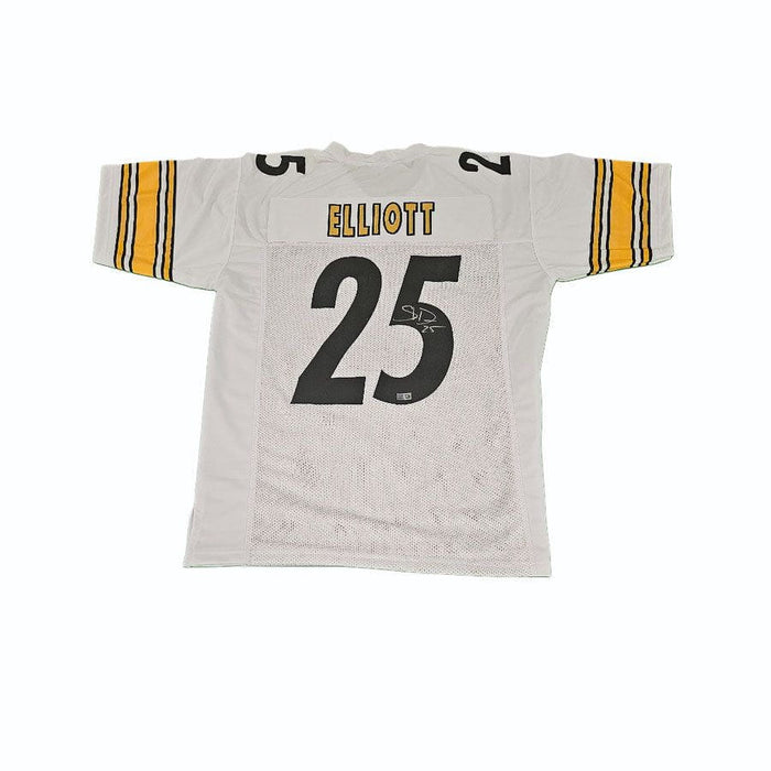 DeShon Elliott Signed Custom White Football Jersey