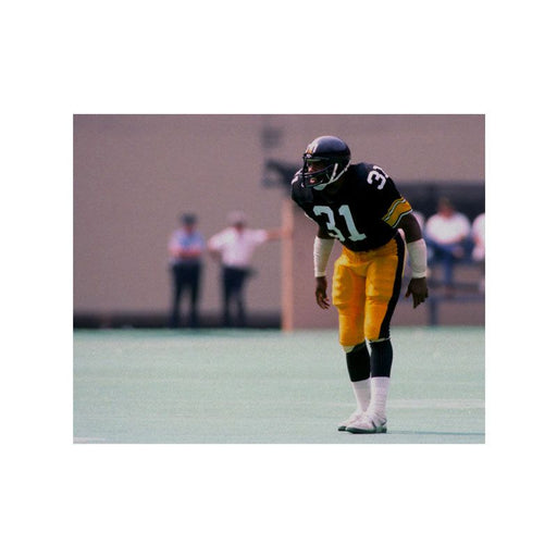 Donnie Shell Ready in Color Unsigned 16x20 Photo