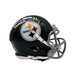 Donnie Shell Signed Pittsburgh Steelers Throwback Speed Mini Helmet with "HOF 20"
